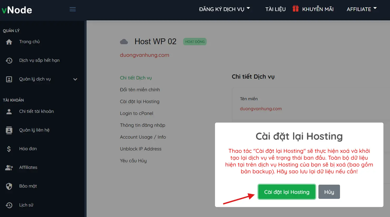 Huong Dan Cai Dat Lai Hosting Vnode 02