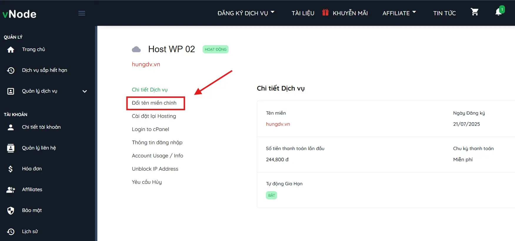 Huong Dan Doi Ten Mien Chinh Hosting Vnode 01