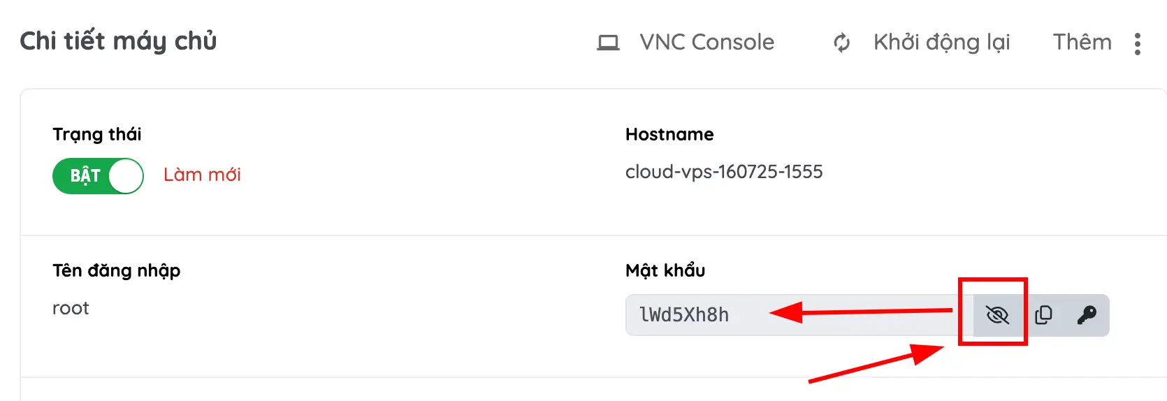 Huong Dan Reset Mat Khau Vps Vnode 04