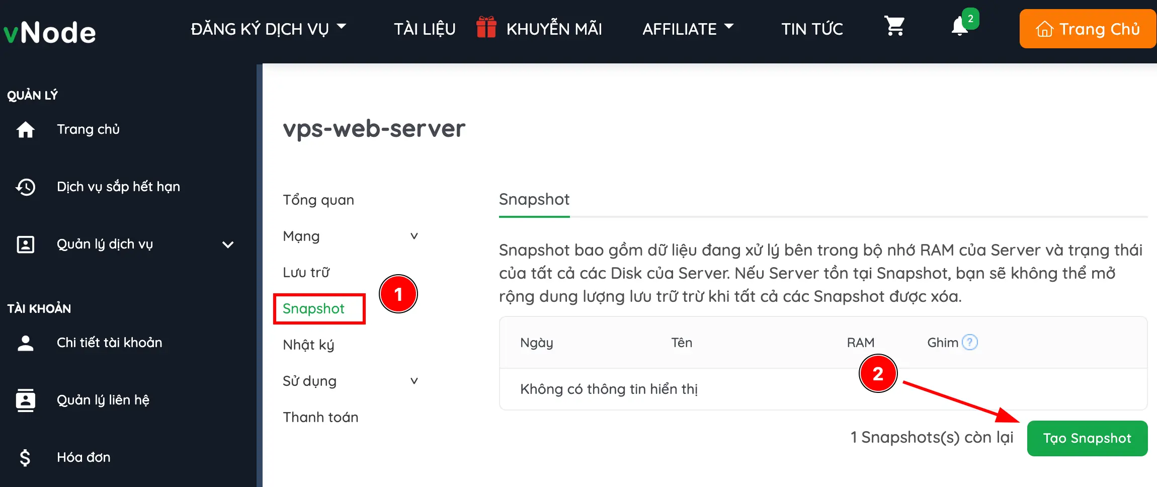 Huong Dan Tao Snapshot Vps Vnode 01