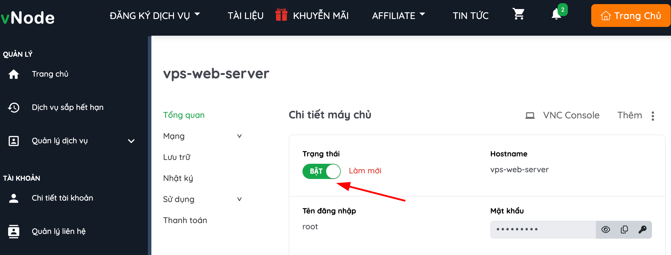 Huong Dan Tao Snapshot Vps Vnode 07