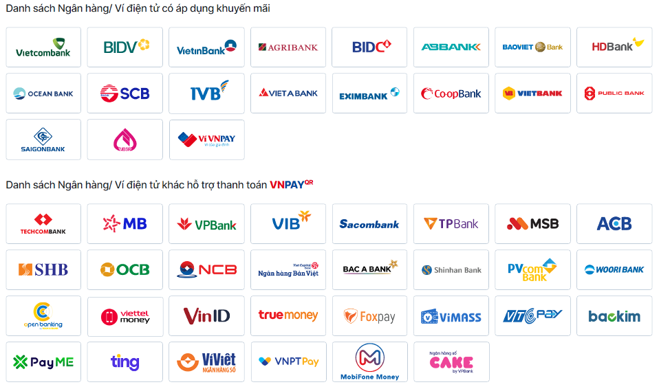Hướng dẫn thanh toán VNPAY tại vNode