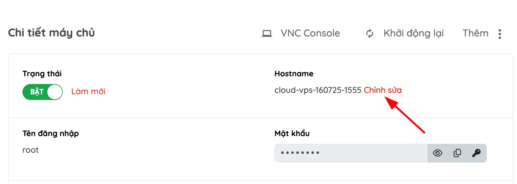 Huong Dan Thay Doi Hostname Vps Vnode 01