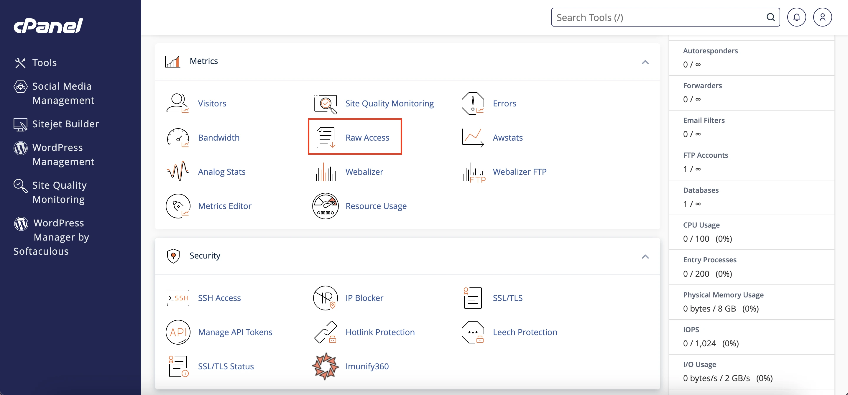 Hướng dẫn xem log của website trên cPanel (Access log, Error log)