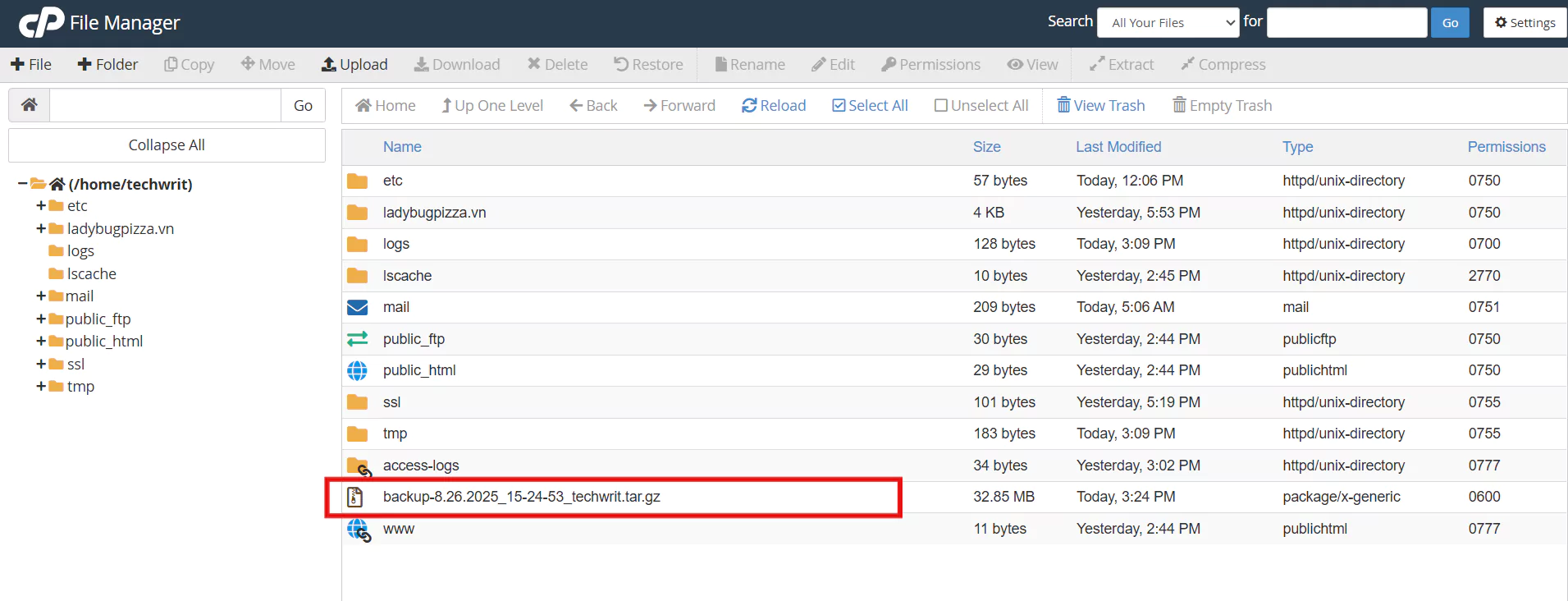26 8 Cpanel 7