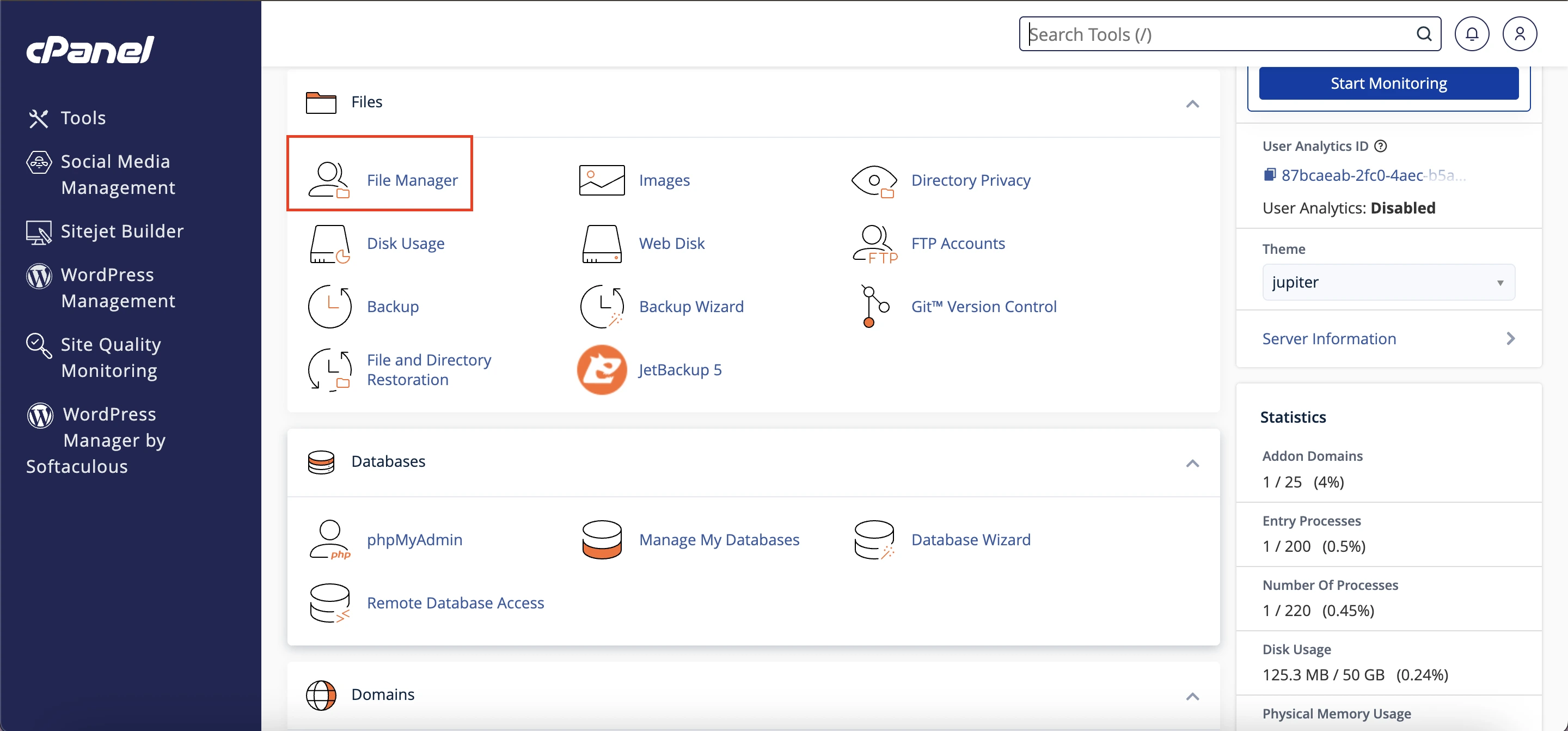 Hướng dẫn xem log của website trên cPanel (Access log, Error log)