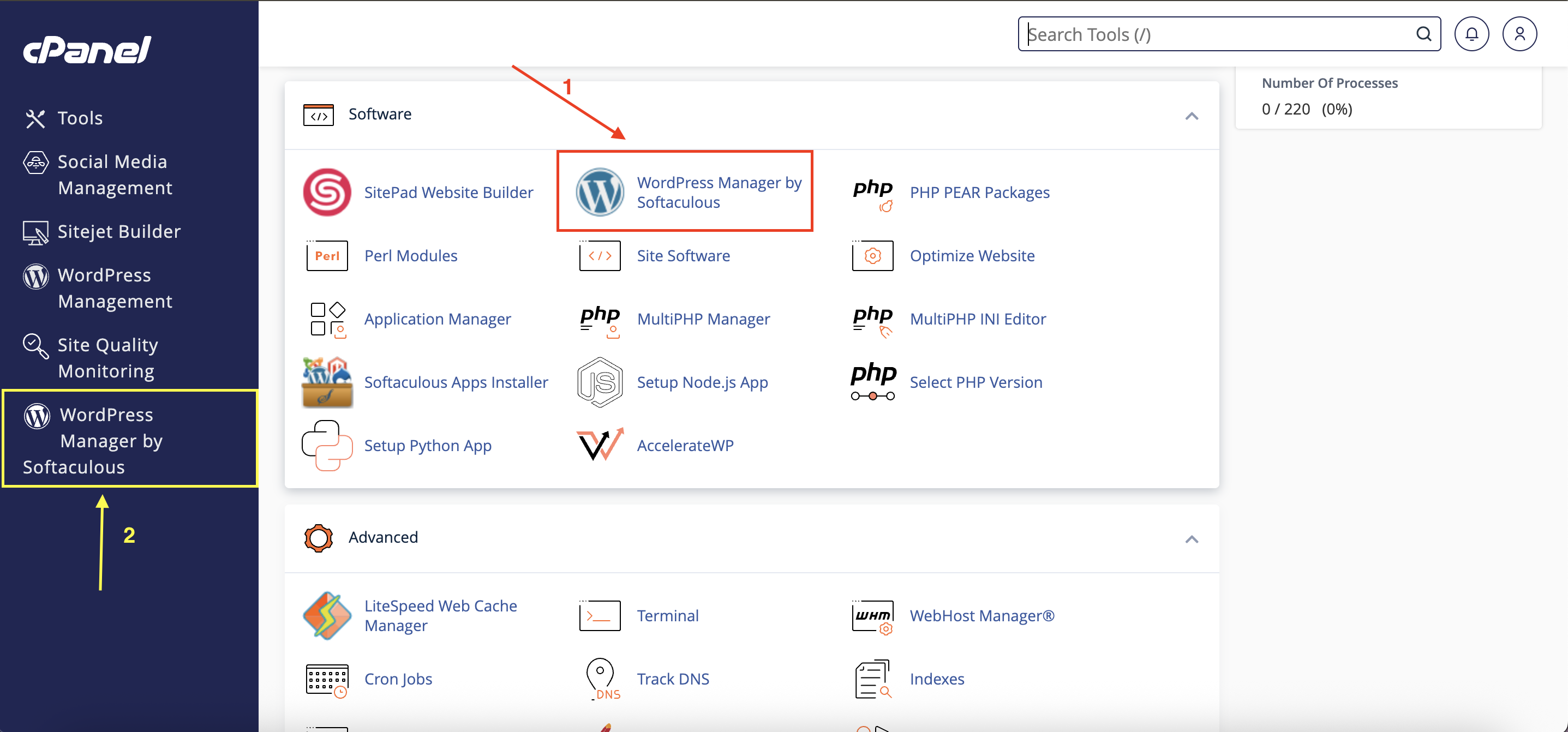 Hướng Dẫn Cài Đặt WordPress Tự Động Bằng Softaculous Trên cPanel