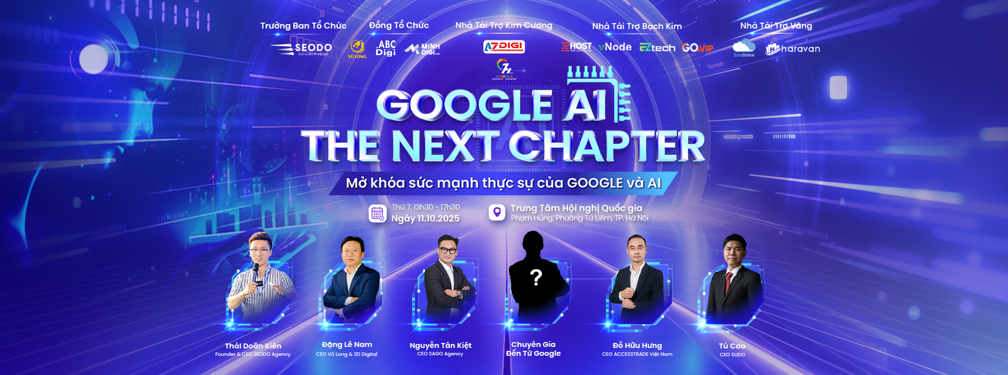 vNode nhà tài trợ Google Growth Hacking 2025: Đầu tư vào tương lai marketing – Đồng hành đột phá