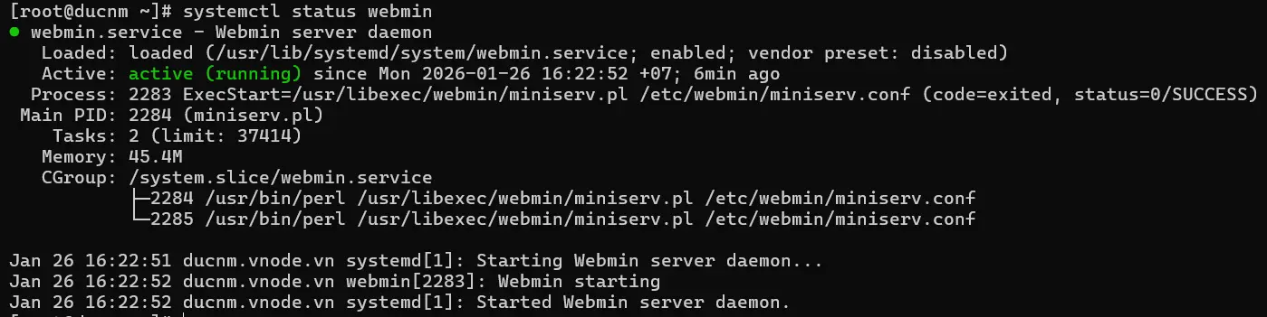 2.install Webmin