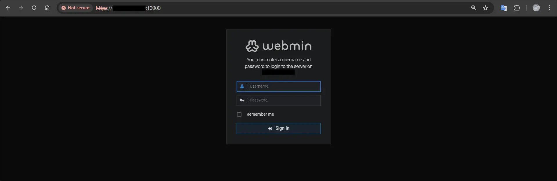 3.install Webmin