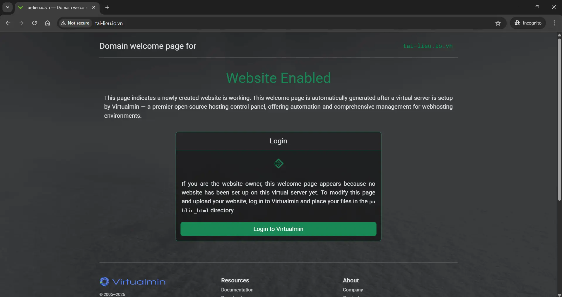 4.create Virtual Server