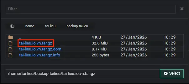 6.backup Restore Virtualmin