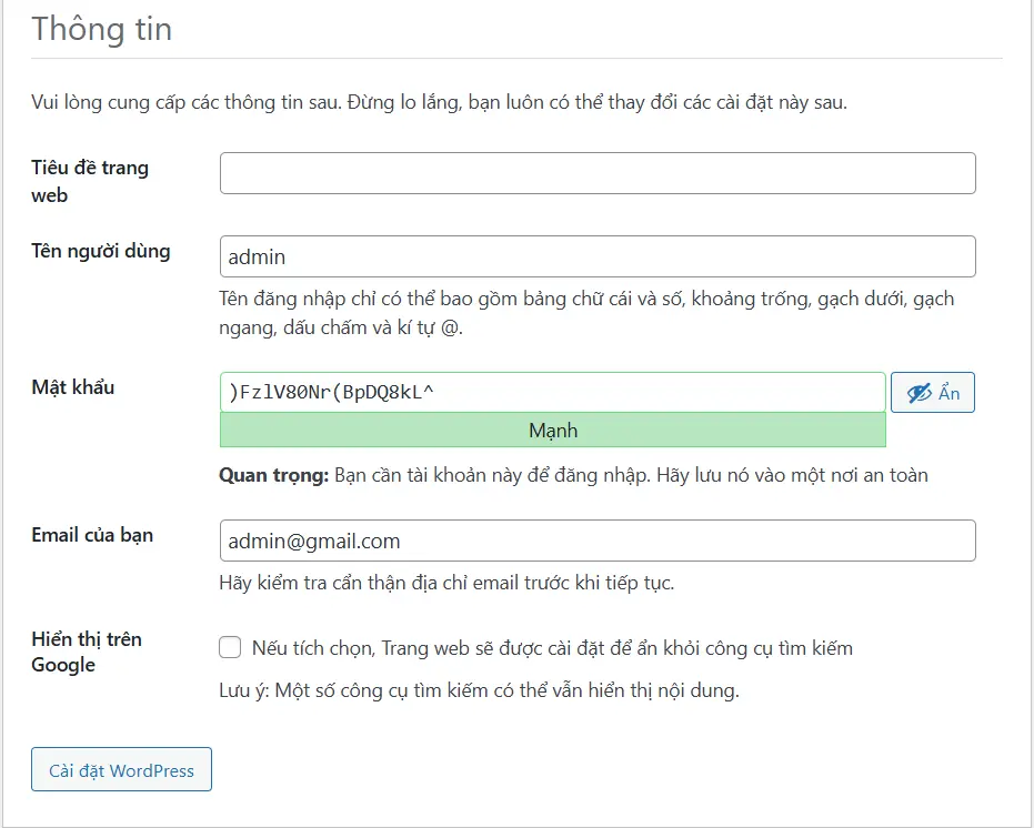 8.install Wp Virtualmin