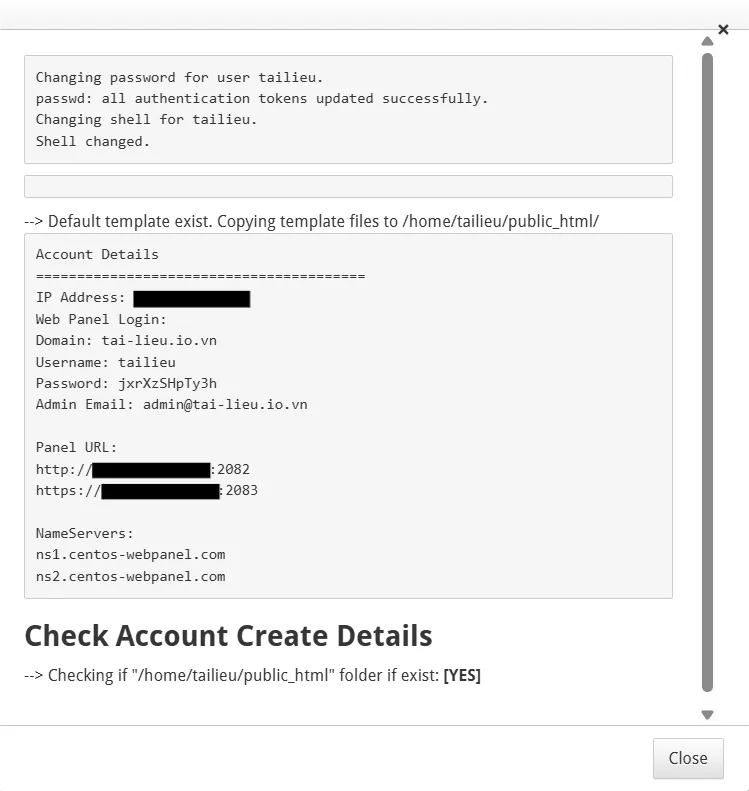 4.create User Account
