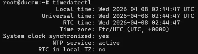 thay đổi múi giờ