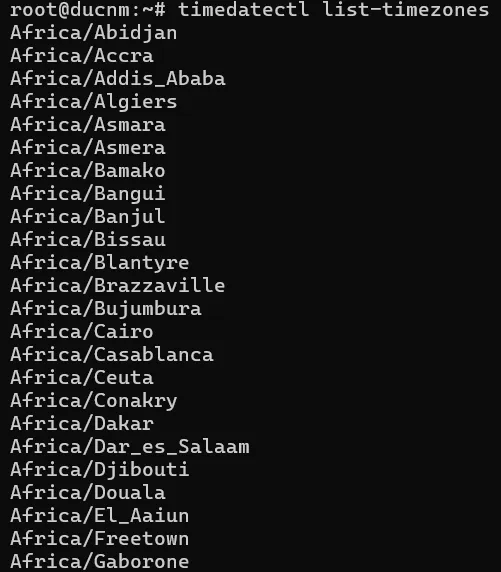 thay đổi múi giờ