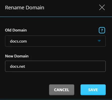 3.change Domain Da