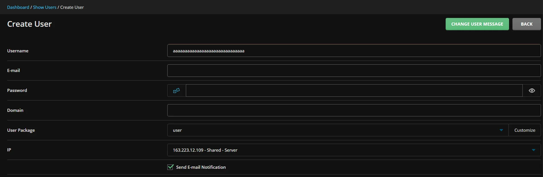3.change Username Length
