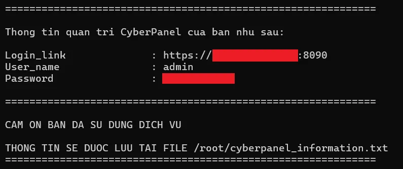2.thong Tin Quan Tri Cyberpanel