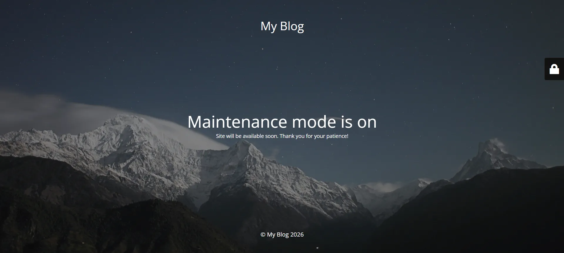 4.maintenace