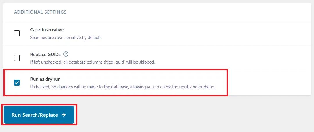 5.better Search Replace