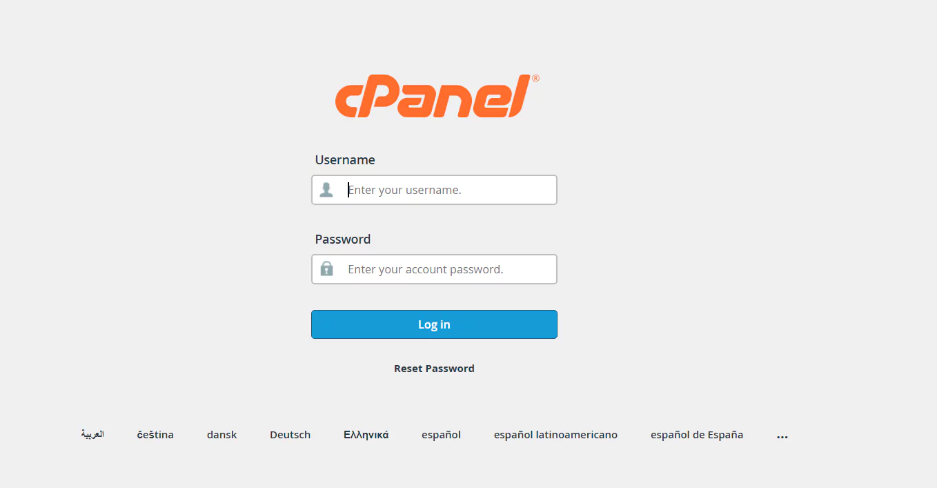 Cpanel 1