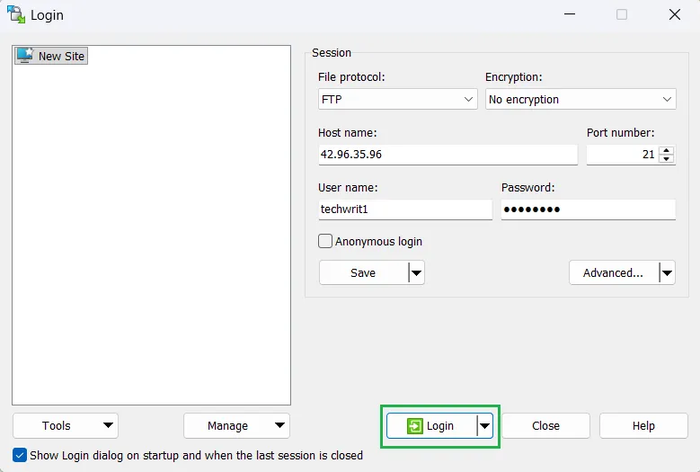 2.winscp Cpanel