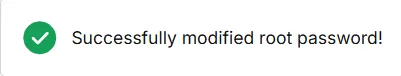 3.change Password Mysql
