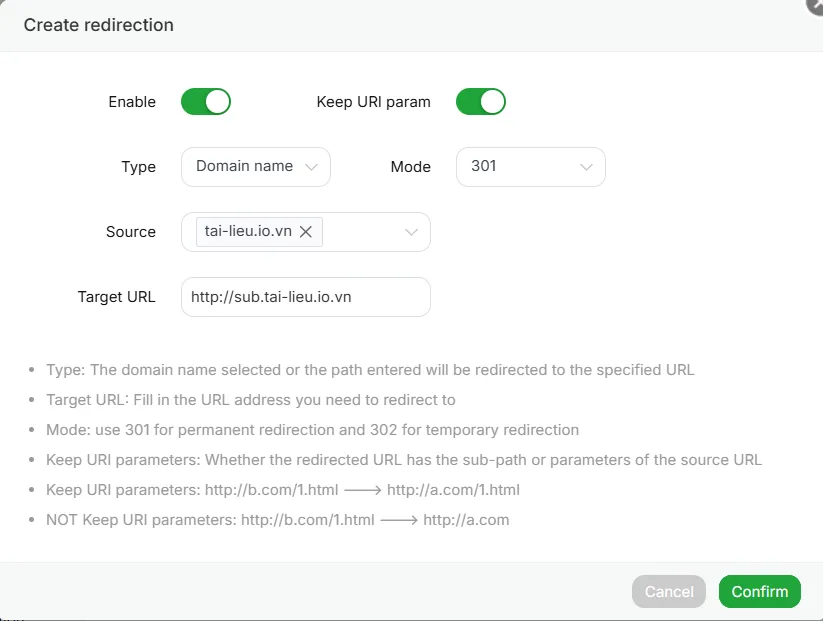 3.redirect
