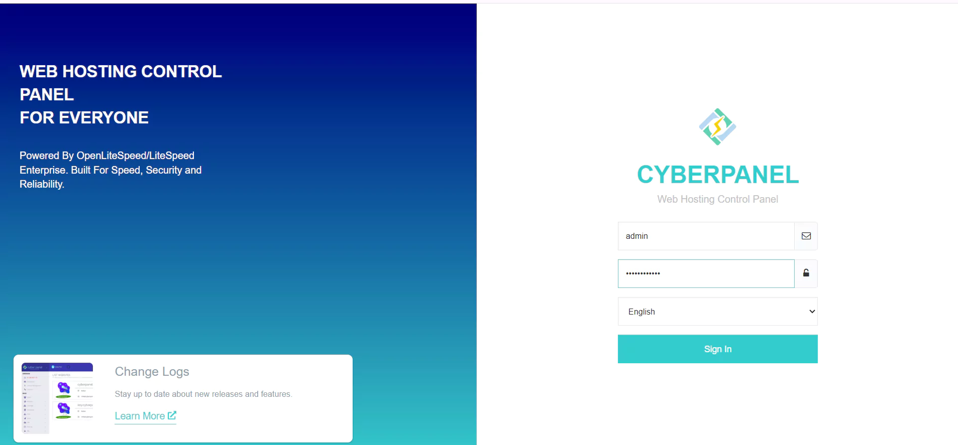CyberPanel 
