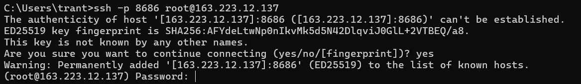 ssh