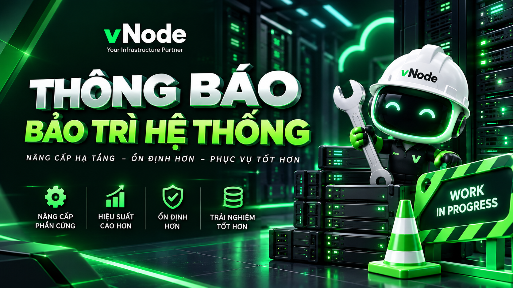 THÔNG BÁO BẢO TRÌ HỆ THỐNG MÁY CHỦ HOSTING [18/09/2026]