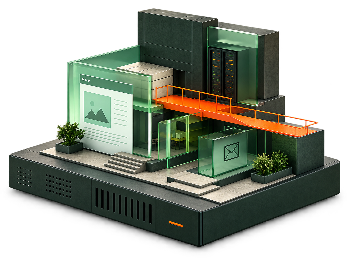 Hình ảnh dịch vụ hosting server giá rẻ và chất lượng cao