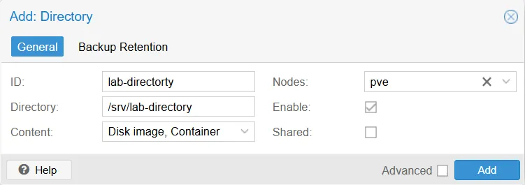 Add Directory