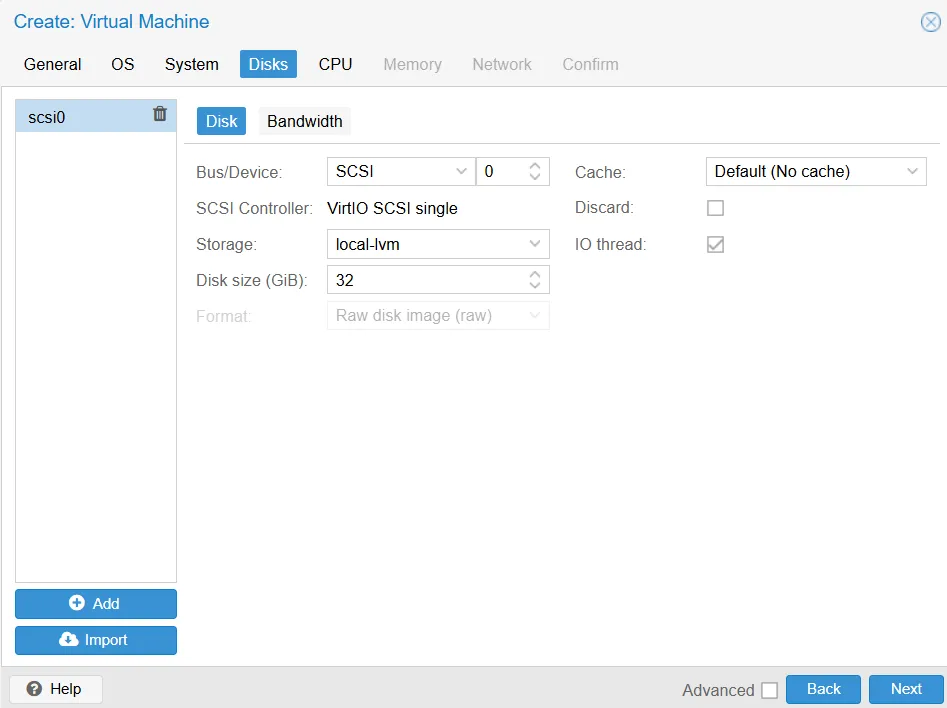 Create Vm4