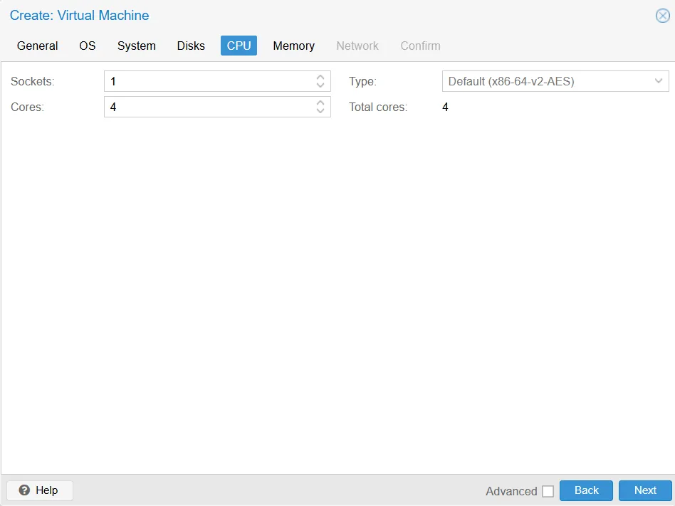 Create Vm5