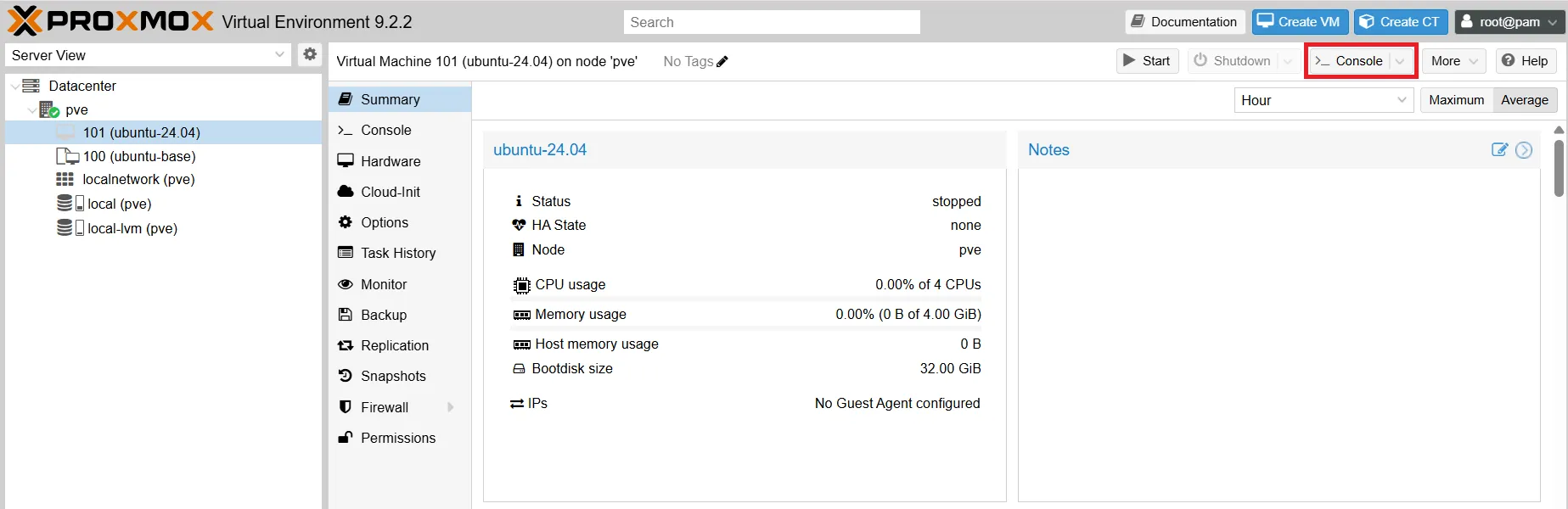 Vm Console